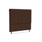 Cabeceira Piave Veluto Marrom Casal (8x140x120) - Ortobom Cabeceira Piave Veluto Marrom Casal (8x140x120) - Ortobom