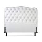 Cabeceira Queen 158 - Bello Box - Dunas Sintético Branco