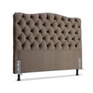 Cabeceira Queen 158 - Bello Box - Dunas Suede Marrom Cabeceira Queen 158 - Bello Box - Dunas Suede Marrom