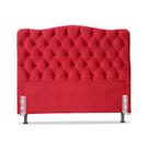 Cabeceira Queen 158 - Bello Box - Dunas Veludo Vermelho