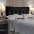 Cabeceira Queen 160 Cama Box Berlim Botone Preto Corano Com Pés RBL