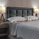 Cabeceira Queen 160 Cama Box Diamond 2 H8 Módena Cinza Suede Com Pés RBL
