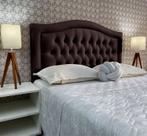 Cabeceira Queen 160 Cama Box Sophia Provençal Marrom Corano Painel Parede RBL