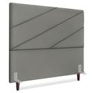 Cabeceira Queen 160 cm Com Frame Cristal Suede Artte