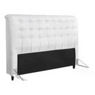 Cabeceira Queen 160cm Corano Branco Id Corano Branco