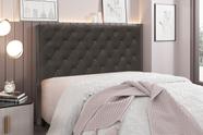 Cabeceira Queen 160Cm Em Suede Tania