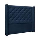 Cabeceira Queen 160cm Imperial Suede Azul Marinho - Lucadi Home