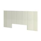 Cabeceira Queen 270cm Ripada Off White - Dalla Costa