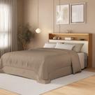 Cabeceira Queen com Nicho e Led 100% MDF Aurora Yescasa