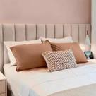 Cabeceira Queen Estofada Madri 140x50cm Painel Kasabela Interiores Cabeceira Queen Estofada Madri 140x50cm Painel Kasabela Interiores