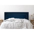 Cabeceira Queen Estofada para Cama Box com Tachas 160x60cm Reta Luxo Dupla
