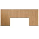Cabeceira Ripada Autocolante em MDF Kit Painel Ripado para Cama Casal, Queen, King e Solteiro Cabeceira Ripada Autocolante em MDF Kit Painel Ripado para Cama Casal, Queen, King e Solteiro