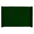 Cabeceira Ripada Estofada Para Cama Box Casal King 1.95 - Suede - Sv Decor