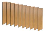 Cabeceira Ripada Queen Mdf 45x160 Pintura UV Quarto Casal