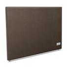 Cabeceira Sena Linho Marrom Casal 12x140x125 - Revestida em Linho - Ortobom Cabeceira Sena Linho Marrom Casal 12x140x125 - Revestida em Linho - Ortobom