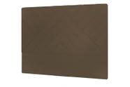 Cabeceira Sky Plus Queen 1600mm Suede Marrom Taupe - Simbal