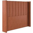 Cabeceira Solteiro 88 Cm Barcell Veludo Terracota Soon Terracota Cabeceira Solteiro 88 Cm Barcell Veludo Terracota Soon Terracota