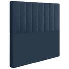 Cabeceira Solteiro 88 cm Dubai Veludo Azul Soon Cabeceira Solteiro 88 cm Dubai Veludo Azul Soon
