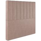 Cabeceira Solteiro 88 cm Dubai Veludo Rose Soon Cabeceira Solteiro 88 cm Dubai Veludo Rose Soon