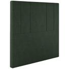 Cabeceira Solteiro 88 cm Madrid Veludo Verde Soon
