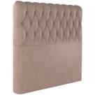 Cabeceira Solteiro 88 cm Vegas Veludo Rose Soon