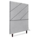 Cabeceira Solteiro 90 cm Com Frame Cristal Boucle Artte