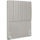Cabeceira Solteiro 90cm Allia Linho Cinza Rm Cinza Cabeceira Solteiro 90cm Allia Linho Cinza Rm Cinza