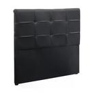 Cabeceira Solteiro 90cm Daiana Corano Preto Id Corano Preto