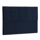 Cabeceira Solteiro Ana Luisa 90 CM Suede Azul Marinho - D A Decor Cabeceira Solteiro Ana Luisa 90 CM Suede Azul Marinho - D A Decor