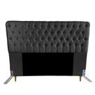 Cabeceira Solteiro Cama Box Estofada 0,9 m Quarto Marbela