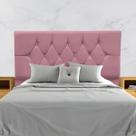 Cabeceira Solteiro Cama Box Estofada 90 cm Suede Lisboa