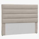 Cabeceira Solteiro Estofada Berlim Bege -m&f Decor