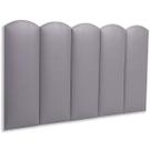 Cabeceira Solteiro Nuvem 100x60 Cama Box Modulada Luno