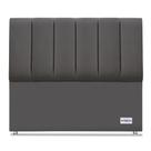 Cabeceira South Veluto Cinza Casal (11x140x125) - Ortobom Cabeceira South Veluto Cinza Casal (11x140x125) - Ortobom