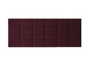 Cabeceira Suspensa Casal King Queen Box 140x55cm Calipha Vinho - MagL