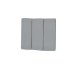 Cabeceira Suspensa Casal Queen King 160x55cm Dubai Cinza - MagL