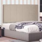 Cabeceira Suspensa King 195Cm Suede Ravenna
