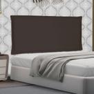 Cabeceira Suspensa Queen 160Cm Suede Veneza Marrom Café