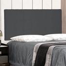 Cabeceira Suspensa Solteiro 90Cm Suede Verona
