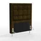 Cabeceira Taurus 90 para Cama de Solteiro N-027 Veludo Marrom Chocolate Aradecor Cabeceira Taurus 90 para Cama de Solteiro N-027 Veludo Marrom Chocolate Aradecor