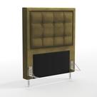 Cabeceira Taurus 90 para Cama de Solteiro Z-006 Sued Capuccino Aradecor Cabeceira Taurus 90 para Cama de Solteiro Z-006 Sued Capuccino Aradecor