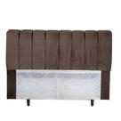 Cabeceira Velutto Casal 160cm Suede Cappuccino Élpis Móveis