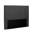 Cabeceira Verona Cama Box Queen 160 Cm Suede Preto