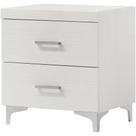 Cabecera Acme Casilda con 2 Cajones en Madera Blanca