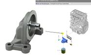 Cabecote Do Filtro De Oleo Do Motor ( Ranger 2002 A 2012 Motor 2.3 Gasolina ) ( Mondeo 2004 A 2007) ( Ecosport 2004 A 2017 2.0 ) ( Focus 2005 A 2017 2