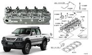 Cabeçote Do Motor Mitsubishi Pajero Sport Hpe 2.5 8V 2001 Até 2011 Hyundai Hr 2.5 8V 2008 Em Diante (bloco D4BH 4D56 Sem Válvulas) - Novo Memorial - 2