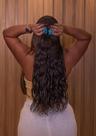 Cabelo 65/70 cm asiatico semi limpo (100gr)