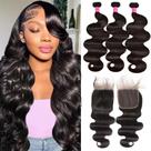 Cabelo Adigrace Brazilian Body Wave 16 18 20 + Fechamento 14 Cabelo Adigrace Brazilian Body Wave 16 18 20 + Fechamento 14