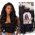 Cabelo Agnes Bio Vegetal Ondulado Natural 360g Entrelace Cabelo Agnes Bio Vegetal Ondulado Natural 360g Entrelace
