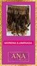 Cabelo aplique tic tac 100% orgânico, ondulado idêntico ao cabelo humano
